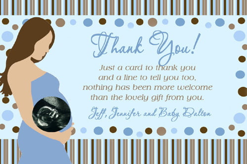 17 Baby Shower Thank You Card Wording Fantastic Examples