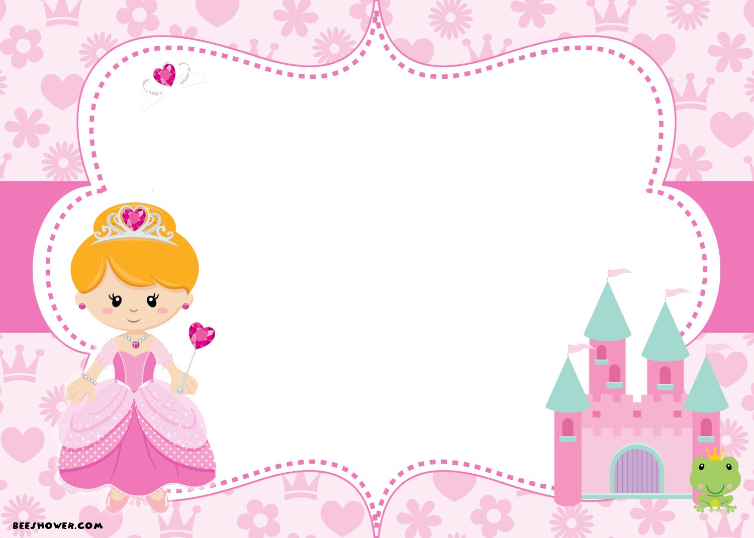 Princess Themed Baby Shower Ideas FREE Printable Baby Shower 