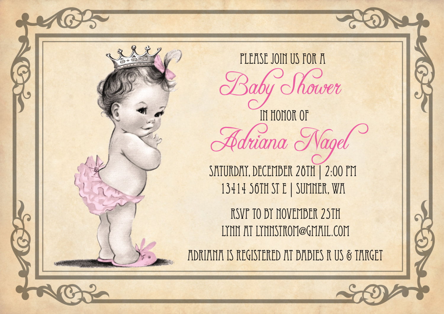 Make Homemade Baby Shower Invitation Wording Ideas FREE Printable 