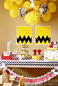 Snoopy Baby Shower Decoration Ideas | FREE Printable Baby ...