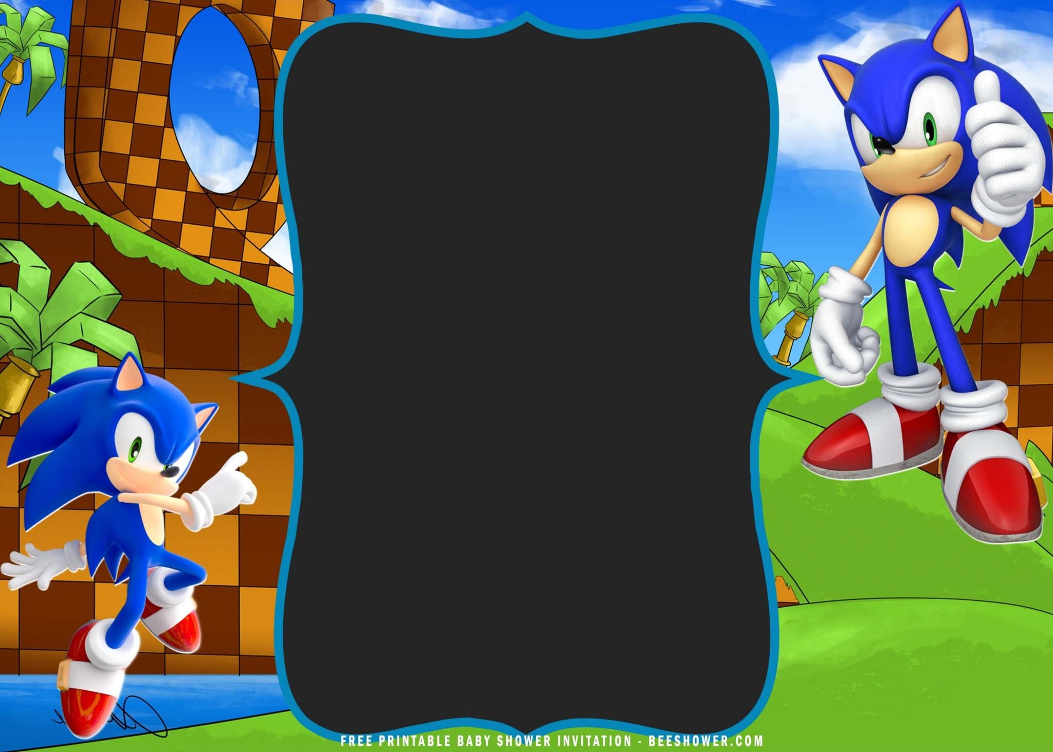 Sonic The Hedgehog Powerpoint Template