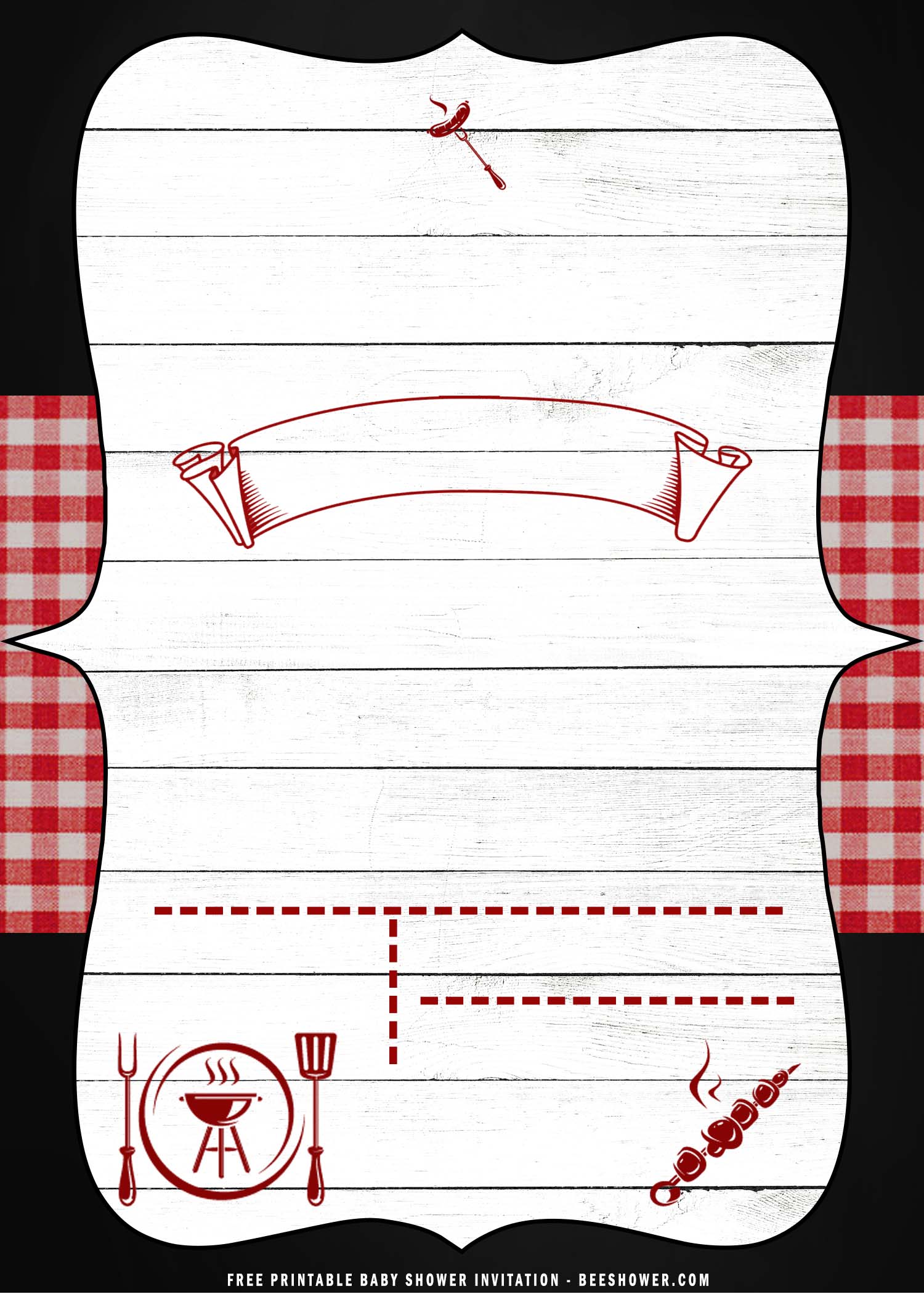 (FREE Printable) - Barbecue Party Invitation Templates ...