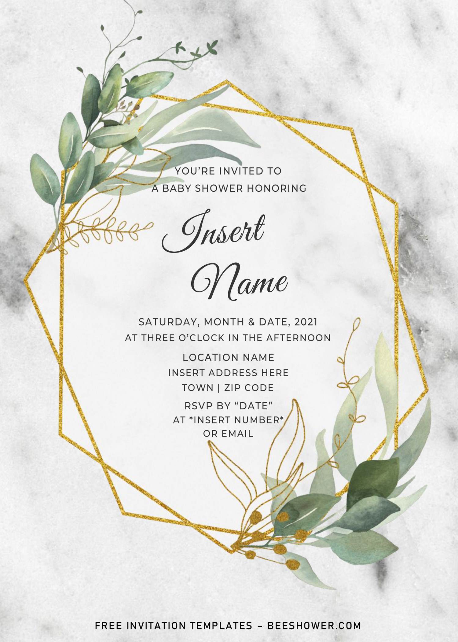 free download baby shower invitation templates word