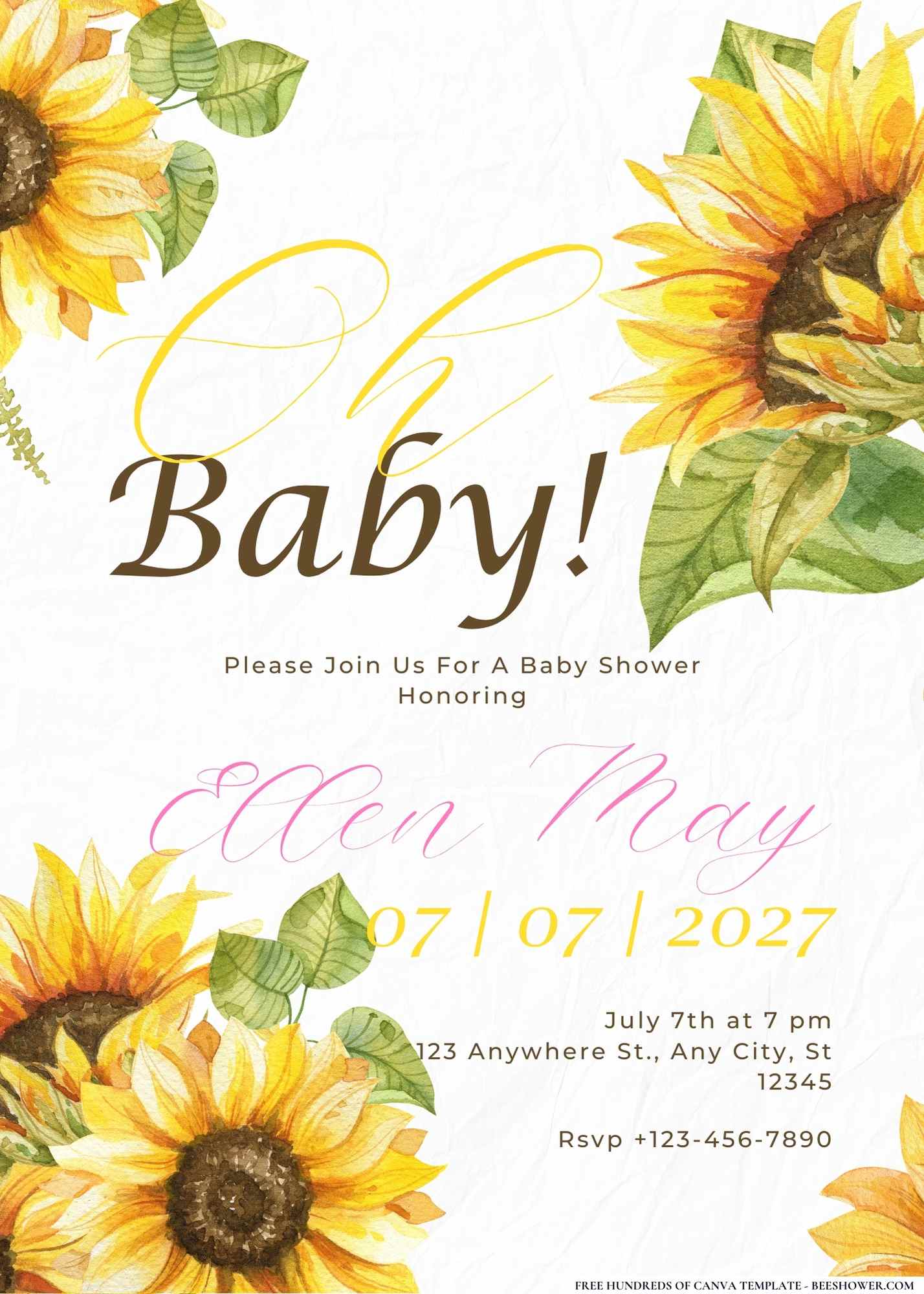 Baby shower hot sale invitation bundles